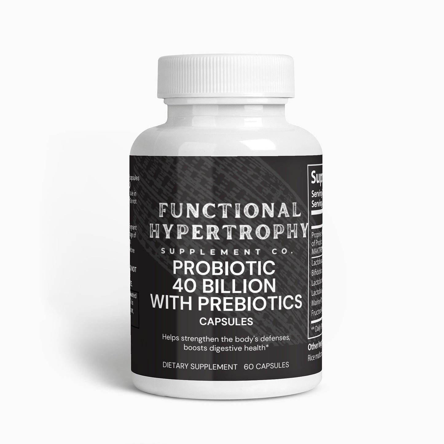 Probiotic 40 Billion with Prebiotics